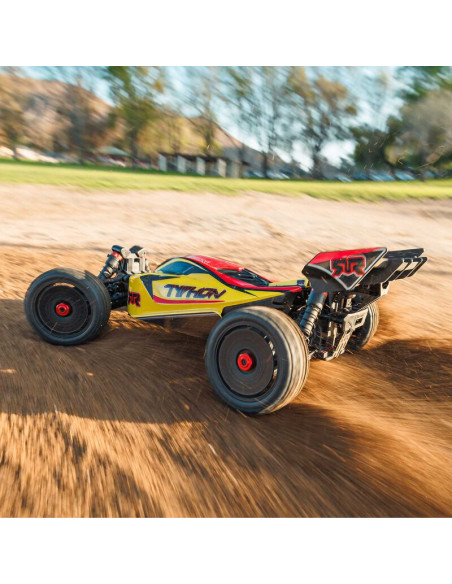 1-8 TYPHON MEGA 665 4X4 RTR Brushed Buggy  Yellow