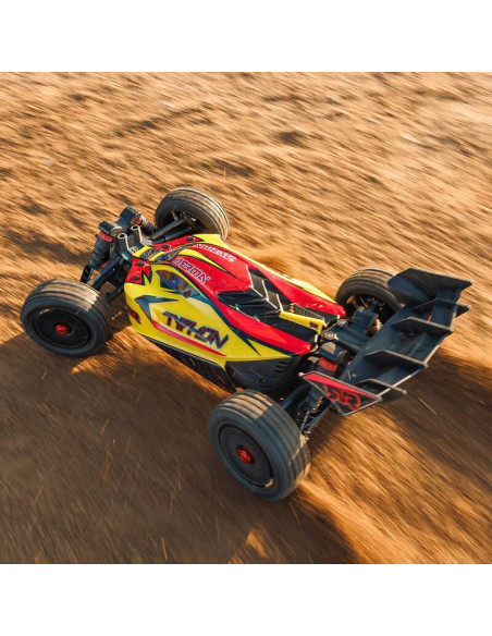1-8 TYPHON MEGA 665 4X4 RTR Brushed Buggy  Yellow