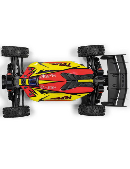 1-8 TYPHON MEGA 665 4X4 RTR Brushed Buggy  Yellow