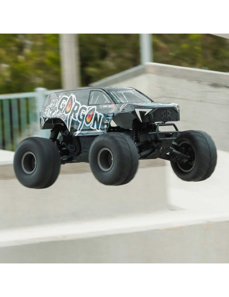1-10 GORGON 2WD RTR Brushed Monster Truck (Battery & Charger Included)  Gun Metal