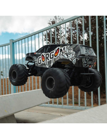 1-10 GORGON 2WD RTR Brushed Monster Truck (Battery & Charger Included)  Gun Metal