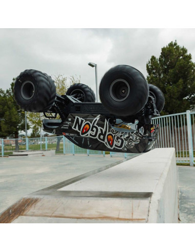 1-10 GORGON 2WD RTR Brushed Monster Truck...