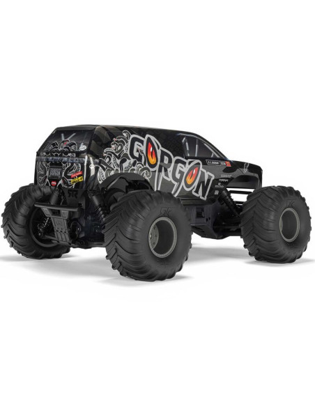 1-10 GORGON 2WD RTR Brushed Monster Truck (Battery & Charger Included)  Gun Metal