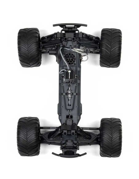 1-10 GORGON 2WD RTR Brushed Monster Truck (Battery & Charger Included)  Gun Metal