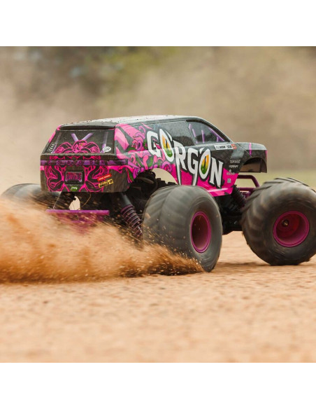 1-10 GORGON 2WD RTR Brushed Monster Truck (Battery & Charger Included)  Purple