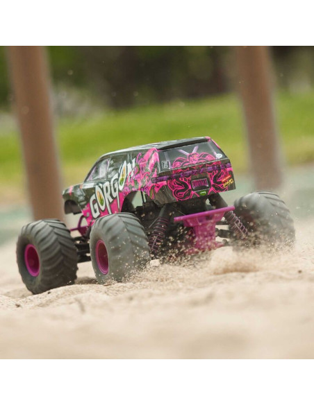 1-10 GORGON 2WD RTR Brushed Monster Truck (Battery & Charger Included)  Purple
