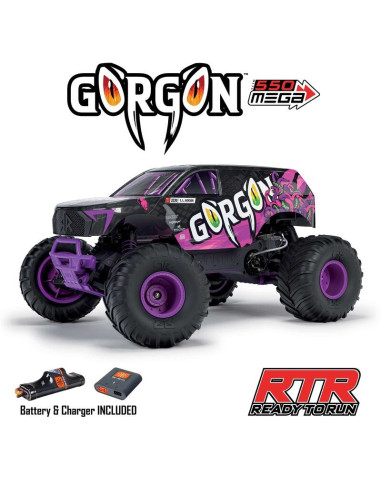 1-10 GORGON 2WD RTR Brushed Monster Truck...