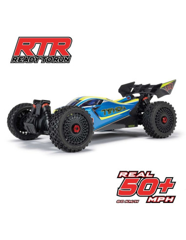 1-8 TYPHON 223S DSC 4X4 RTR Brushless Buggy  Blue