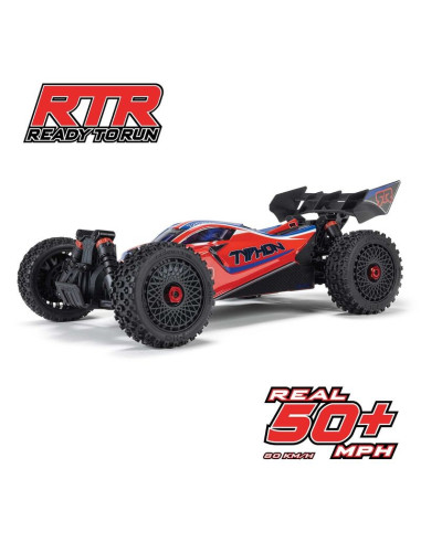 1-8 TYPHON 223S DSC 4X4 RTR Brushless Buggy  Red