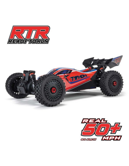 1-8 TYPHON 223S DSC 4X4 RTR Brushless Buggy  Red