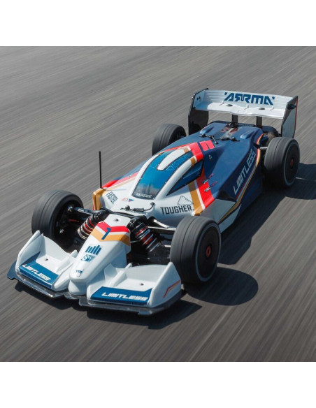 1-7 LIMITLESS 8S AVC 4X4 RTR Brushless Street Speed  White-Blue
