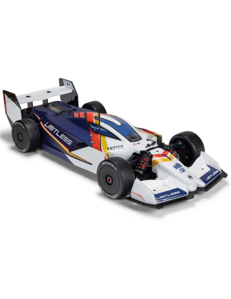 1-7 LIMITLESS 8S AVC 4X4 RTR Brushless Street Speed  White-Blue