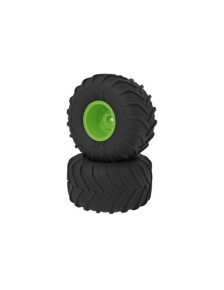 dBoots Chevron MT Tire Set  Glued  Green