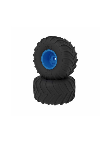 dBoots Chevron MT Tire Set  Glued  Blue