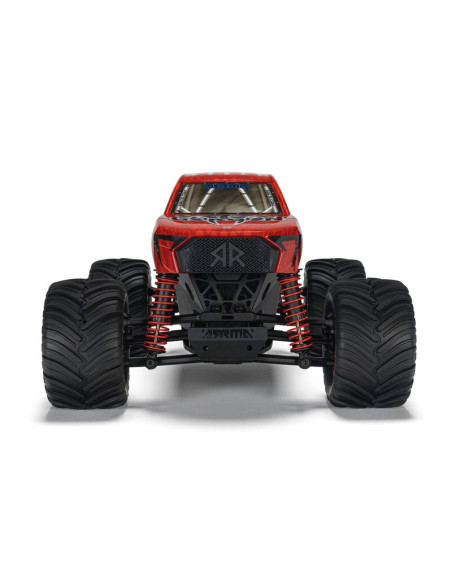 1-16 GORGON GROM 4X4 RTR Brushed Monster Truck (Battery & Charger Included)  Red