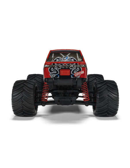 1-16 GORGON GROM 4X4 RTR Brushed Monster Truck (Battery & Charger Included)  Red