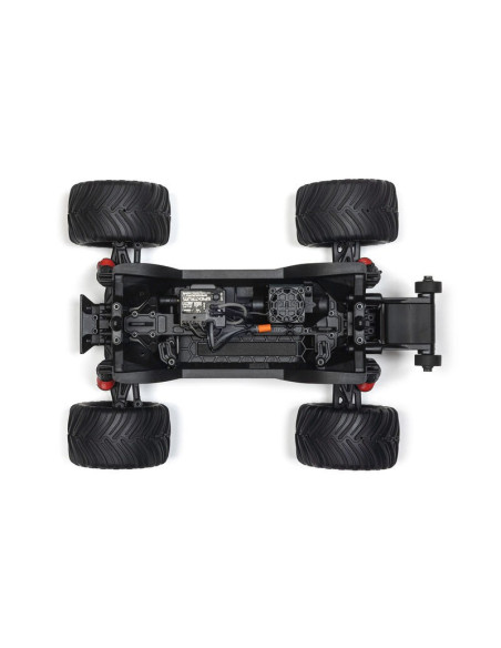 1-16 GORGON GROM 4X4 RTR Brushed Monster Truck (Battery & Charger Included)  Red