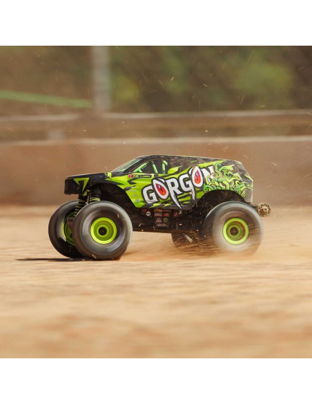 1-16 GORGON GROM 4X4 RTR Brushed Monster Truck (Battery & Charger Included)  Yellow