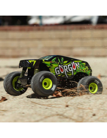 1-16 GORGON GROM 4X4 RTR Brushed Monster Truck (Battery & Charger Included)  Yellow