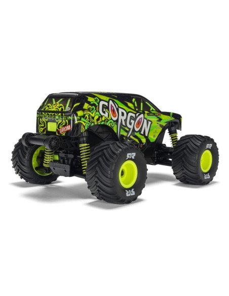 1-16 GORGON GROM 4X4 RTR Brushed Monster Truck (Battery & Charger Included)  Yellow