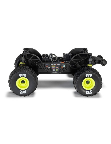 1-16 GORGON GROM 4X4 RTR Brushed Monster Truck (Battery & Charger Included)  Yellow