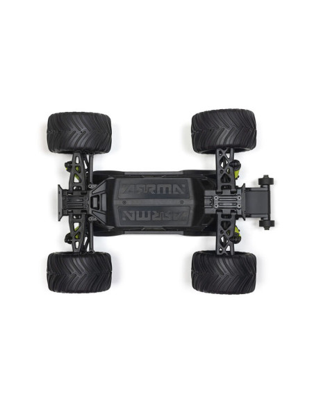 1-16 GORGON GROM 4X4 RTR Brushed Monster Truck (Battery & Charger Included)  Yellow