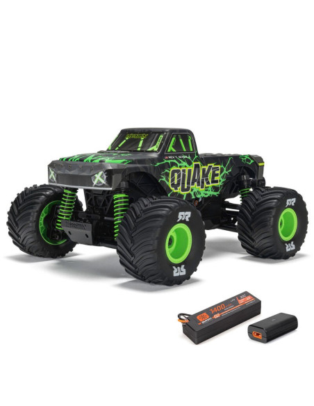 1-16 QUAKE GROM 4X4 RTR Brushed Monster Truck (Battery & Charger Included)  Green