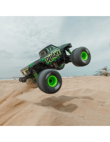 1-16 QUAKE GROM 4X4 RTR Brushed Monster Truck (Battery & Charger Included)  Green