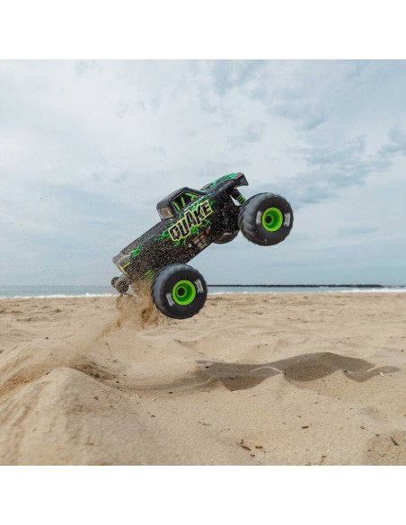 1-16 QUAKE GROM 4X4 RTR Brushed Monster Truck (Battery & Charger Included)  Green