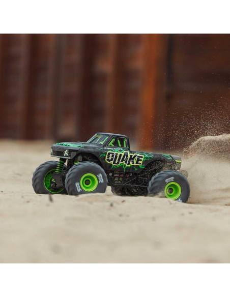 1-16 QUAKE GROM 4X4 RTR Brushed Monster Truck (Battery & Charger Included)  Green