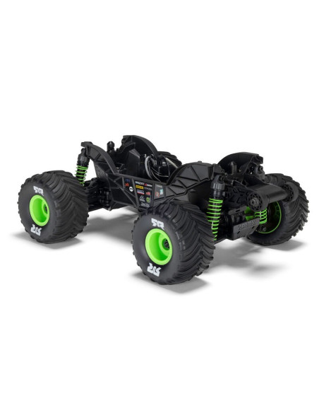 1-16 QUAKE GROM 4X4 RTR Brushed Monster Truck (Battery & Charger Included)  Green