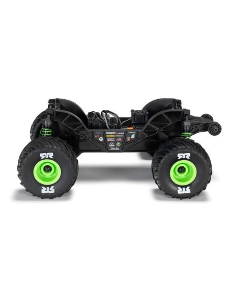 1-16 QUAKE GROM 4X4 RTR Brushed Monster Truck (Battery & Charger Included)  Green