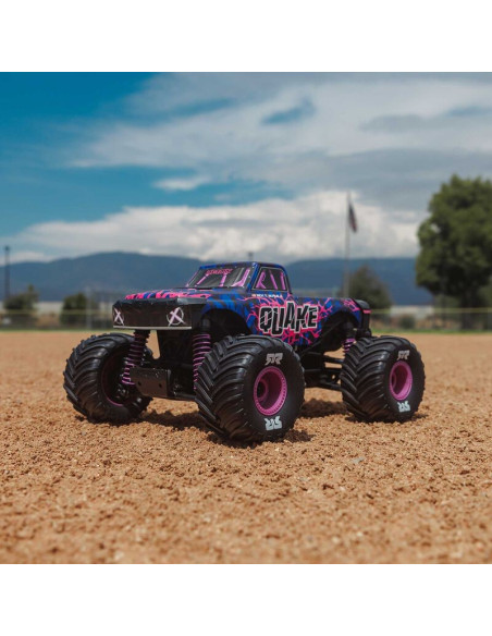 1-16 QUAKE GROM 4X4 RTR Brushed Monster Truck (Battery & Charger Included)  Purple