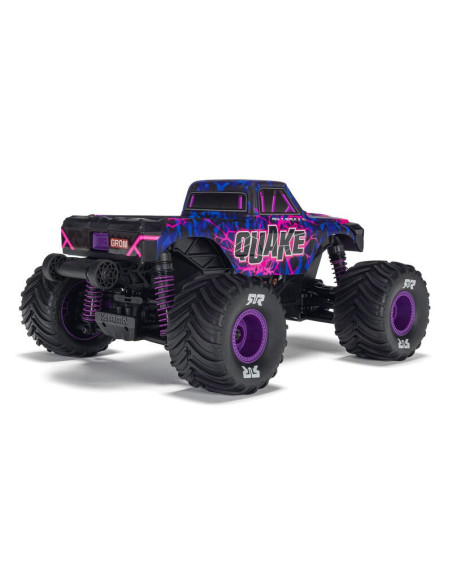 1-16 QUAKE GROM 4X4 RTR Brushed Monster Truck (Battery & Charger Included)  Purple