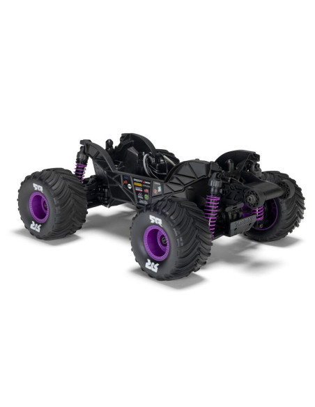 1-16 QUAKE GROM 4X4 RTR Brushed Monster Truck (Battery & Charger Included)  Purple