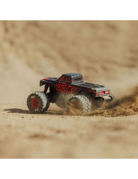 1-16 QUAKE GROM 4X4 RTR Brushed Monster Truck (Battery & Charger Included)  Red