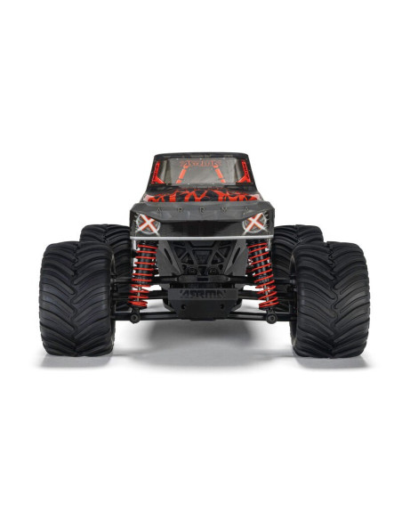1-16 QUAKE GROM 4X4 RTR Brushed Monster Truck (Battery & Charger Included)  Red