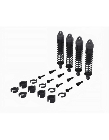 Shock Set  71mm Length  500cSt Oil (4): GROM