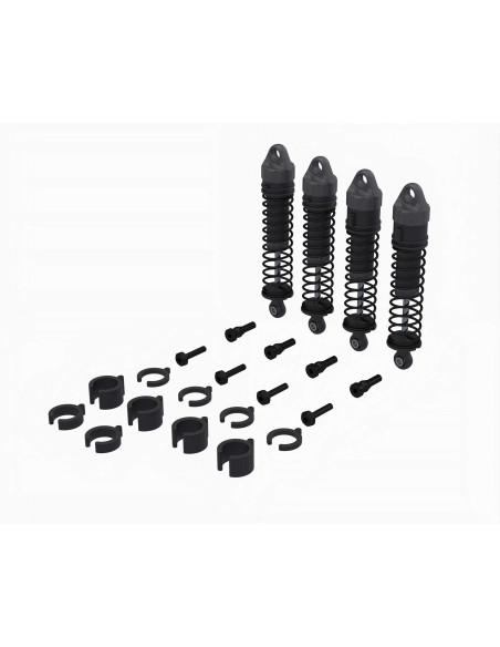 Shock Set  71mm Length  500cSt Oil (4): GROM