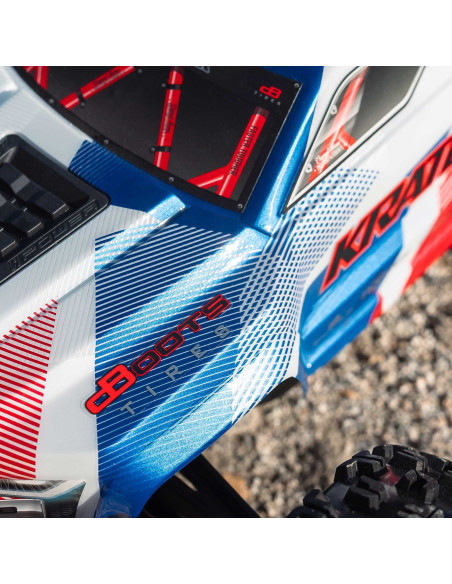 KRATON 6S 1/8 4X4 RTR Brushless Speed Truck Blue/Red