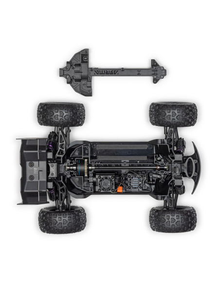 1/16 MINI KRATON 3S DSC 4X4 RTR Brushless Speed Truck  Black/Red