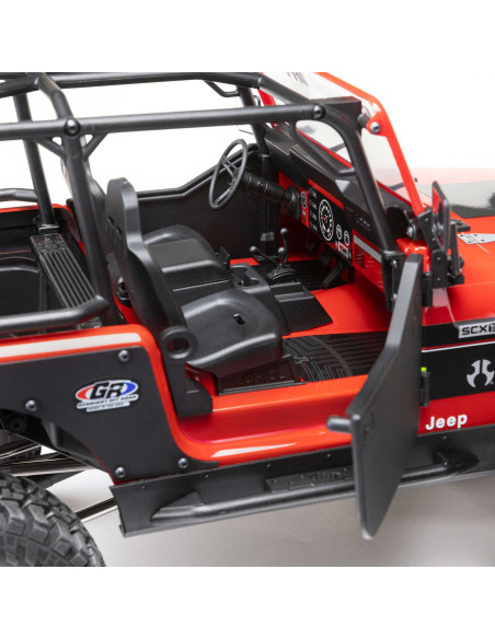 Axial SCX10 III Jeep CJ-7 V2 4WD 1/10 RTR, Rojo