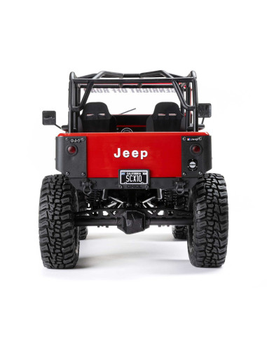 Axial SCX10 III Jeep CJ-7 V2 4WD 1/10 RTR, Rojo