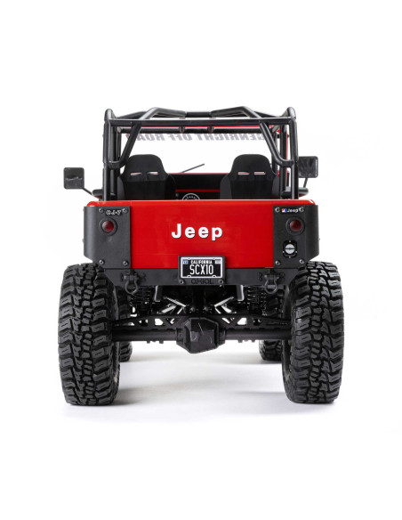 Axial SCX10 III Jeep CJ-7 V2 4WD 1/10 RTR, Rojo