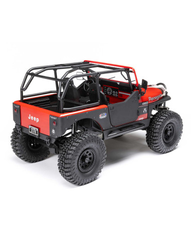 Axial SCX10 III Jeep CJ-7 V2 4WD 1/10 RTR, Rojo