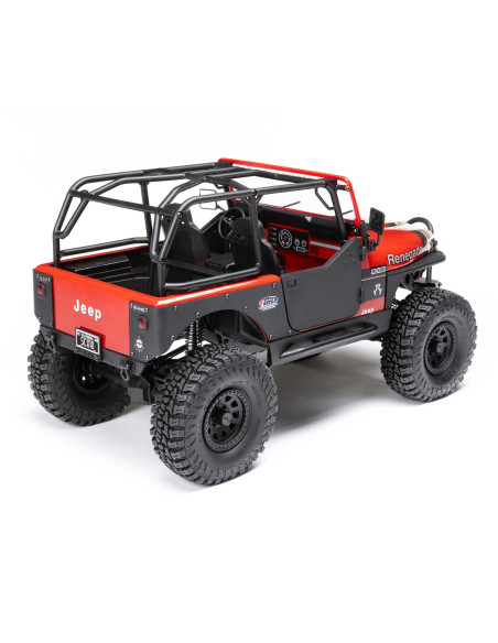 Axial SCX10 III Jeep CJ-7 V2 4WD 1/10 RTR, Rojo