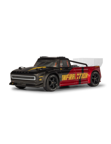 1-8 INFRACTION 223S DSC 4X4 RTR Brushless All-Road Street Bash Truck  Black-Red
