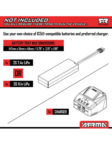 1-8 INFRACTION 223S DSC 4X4 RTR Brushless...