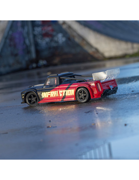 1-8 INFRACTION 223S DSC 4X4 RTR Brushless All-Road Street Bash Truck  Black-Red