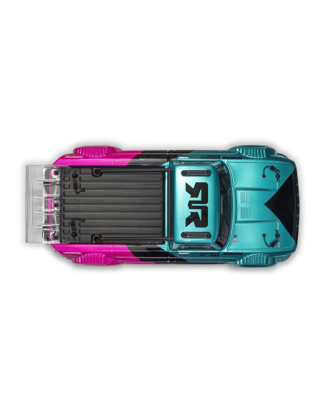 1-8 INFRACTION 223S DSC 4X4 RTR Brushless All-Road Street Bash Truck  Teal-Pink